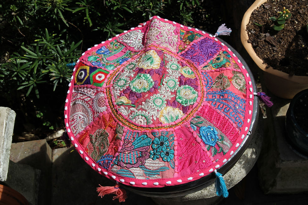 Thumbnail: Round Cotton Pillowcase