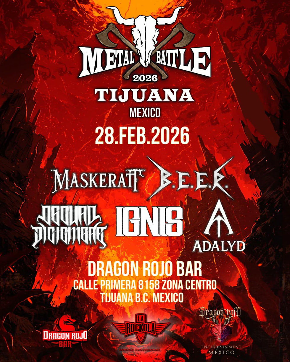 MASKERATT @ Tijuana - WACKEN METAL BATTLE