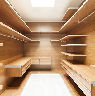 Wooden Dressing Room