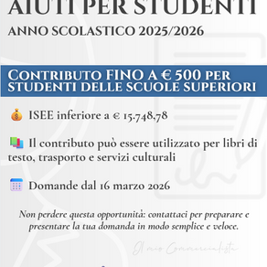 Aiuti per studenti