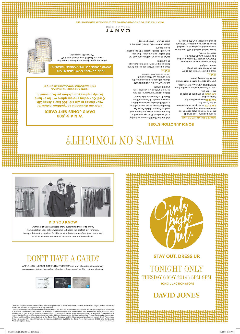 David Jones - Girls Night Out 1
