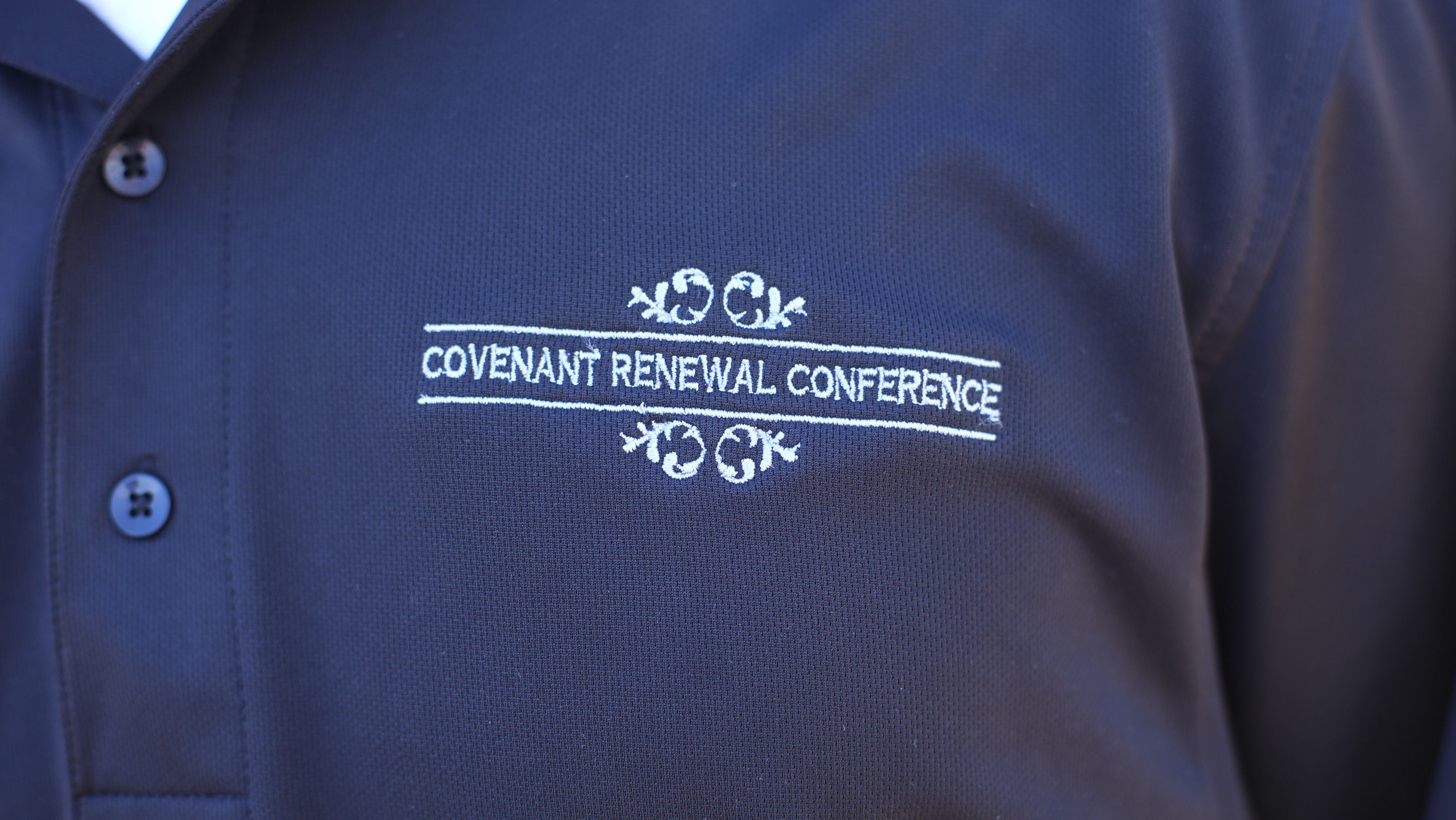 "Covenant Renewal Conference" - Blue Shirt