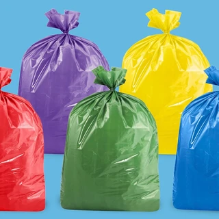 can liners, garbage bags