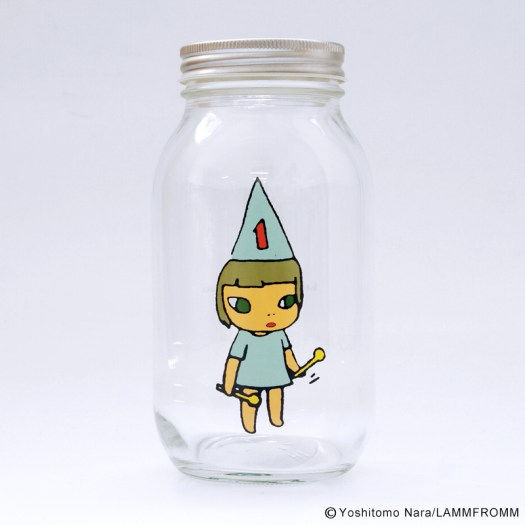 奈良美智 ストレージジャー 大(900ml) [オンナノコ 1]