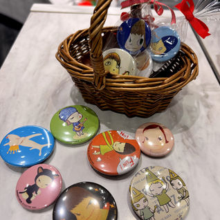 奈良美智 缶バッジシリーズ