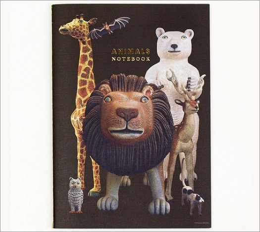 三沢厚彦アートグッズ：Animals ノート　アニマルズ