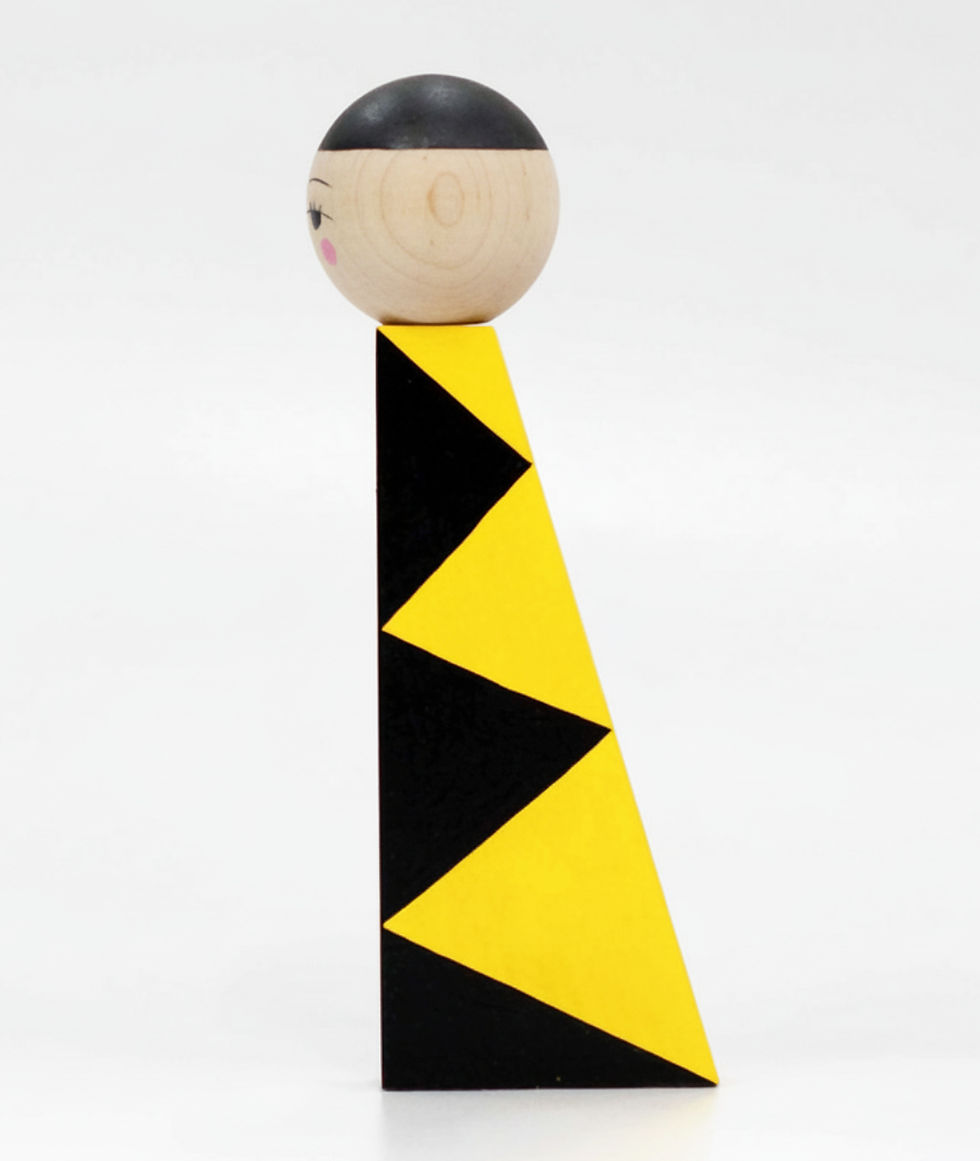 Thumbnail: Kaori Kawauchi Kokeshi Doll [untitled(MG-10)]