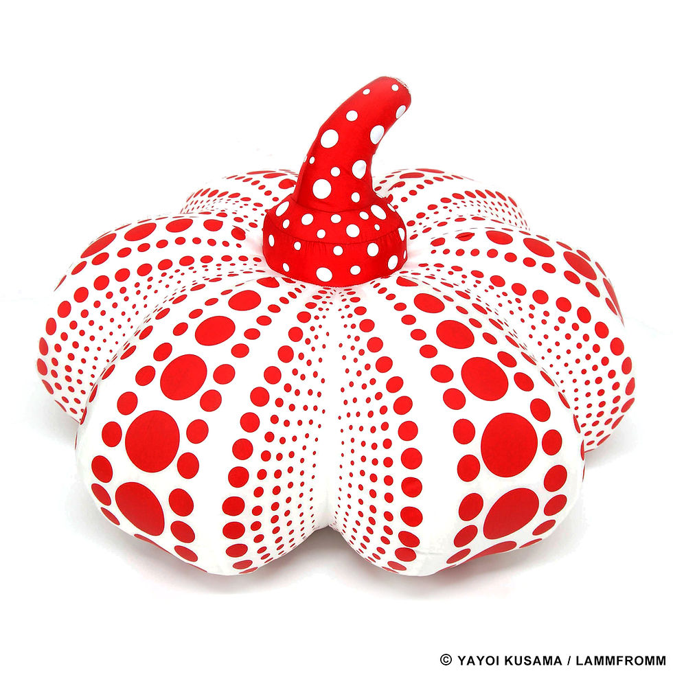 Thumbnail: [Yayoi Kusama Product]Yayoi Kusama Soft Sculpture PUMPKIN (large)