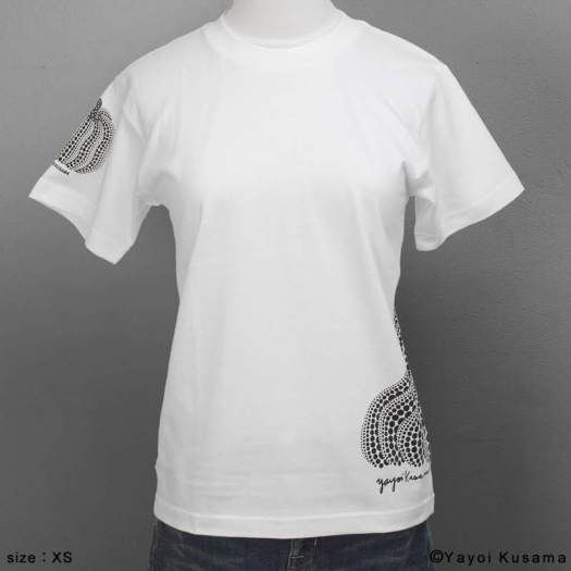 草間彌生 Tシャツ [かぼちゃサイドプリント]