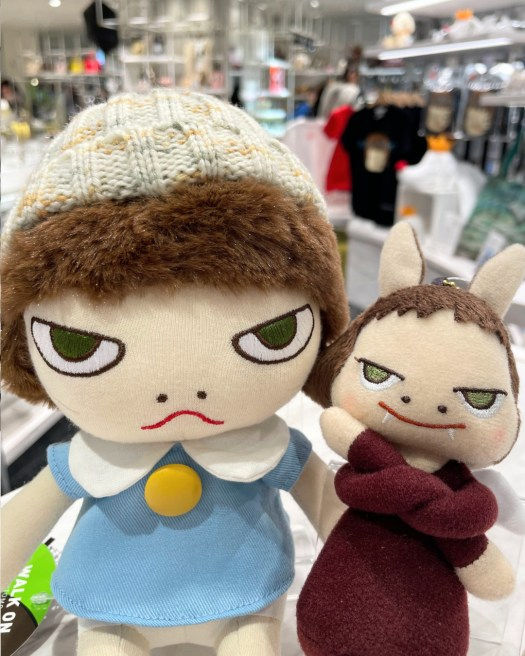 奈良美智ぬいぐるみ ブラックガードエンジェル＆おんなのこ