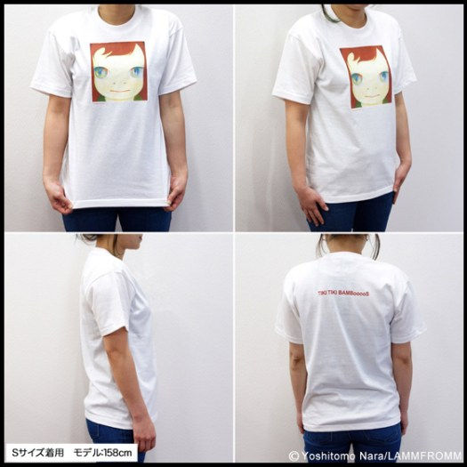 【再入荷】奈良美智xラムフロム「TIKI TIKI BAMBooooS Tシャツ」