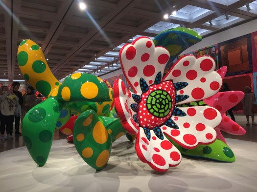 草間彌生展覧会より