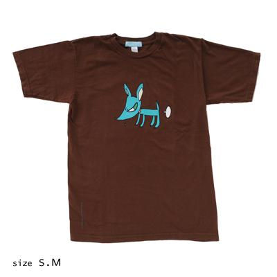奈良美智 Tシャツ [DOGGY(ブラウン)]