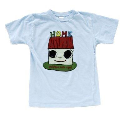 奈良美智 Tシャツ [home 顔が家(ライトブルー)