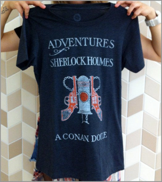 ラムフロム ShinQs店:Out of Print Tシャツ「シャーロック・ホームズの冒険」