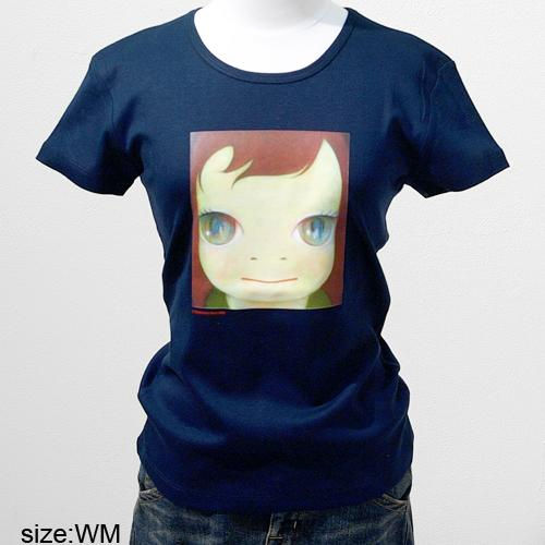奈良美智 Tシャツ [TIKI TIKI BAMBooooS(ネイビー)]
