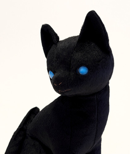 Yoshimasa Tsuchiya Black Kitten Plush | LAMMFROMM