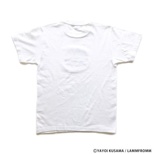 草間彌生 Tシャツ [かぼちゃ(ホワイトｘ黒)]