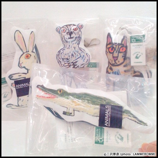 【ラムフロム成田国際空港店】8月の人気アイテム 第2位：三沢厚彦 ANIMALSサシェ