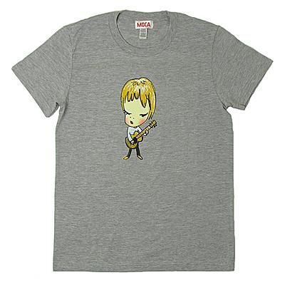 奈良美智 Tシャツ [BOY WITH GUITAR(グレー)]