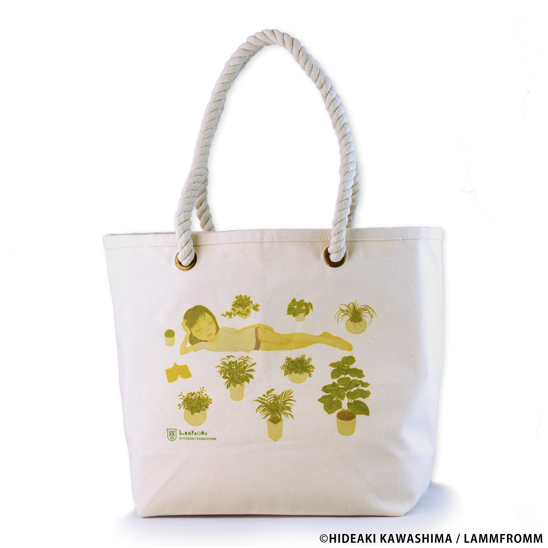 Hideaki Kawashima Rope Handle Bag [Nap]