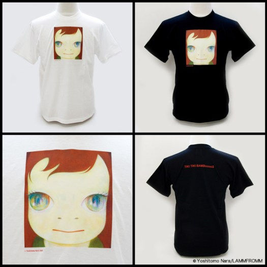 【再入荷】奈良美智xラムフロム「TIKI TIKI BAMBooooS Tシャツ」
