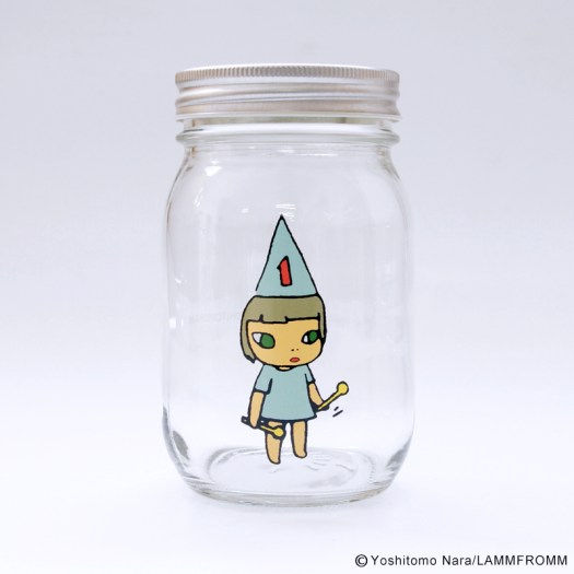 奈良美智 ストレージジャー 中(450ml) [オンナノコ 1]