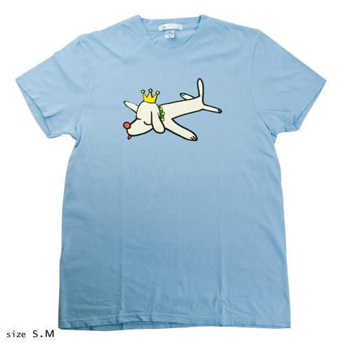 奈良美智 Tシャツ [Pup King(ライトブルー)]