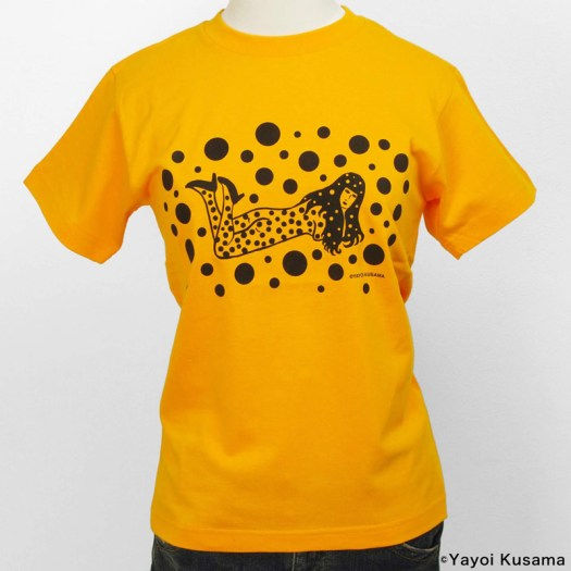 草間彌生 Tシャツ [YAYOI(黄)]
