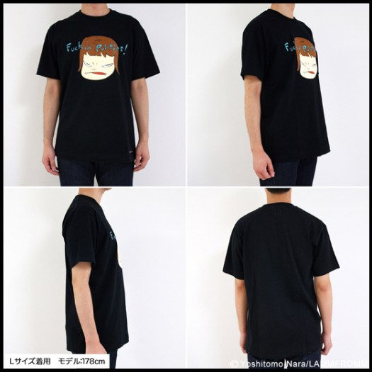 【再入荷】奈良美智xラムフロム「Fuckin Politics Tシャツ」