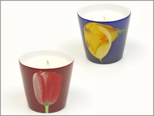 新商品：ロバート・メイプルソープ キャンドルセット(RedTulip/YellowCalla)