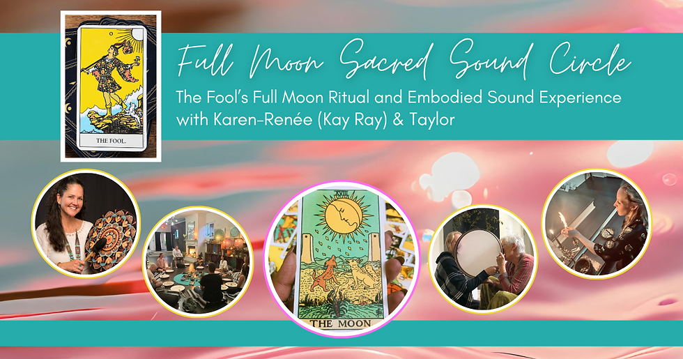 Full Moon Sacred Sound Circle | Old Hickory, TN
