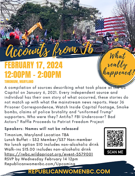 Republican Women of Baltimore County Meeting