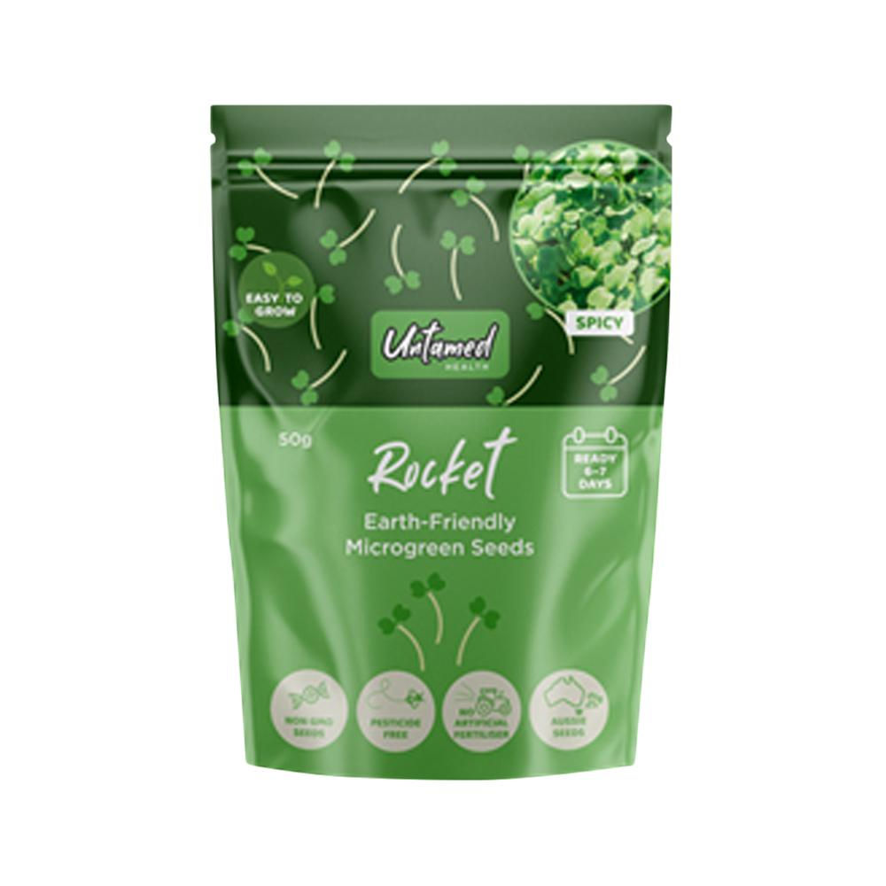 Untamed health microgreen seeds rocket 50g