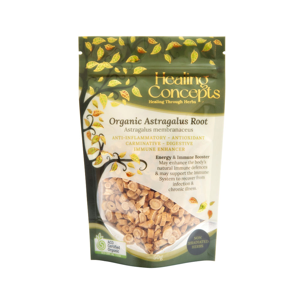 Healing Concepts Organic Astragalus 50g