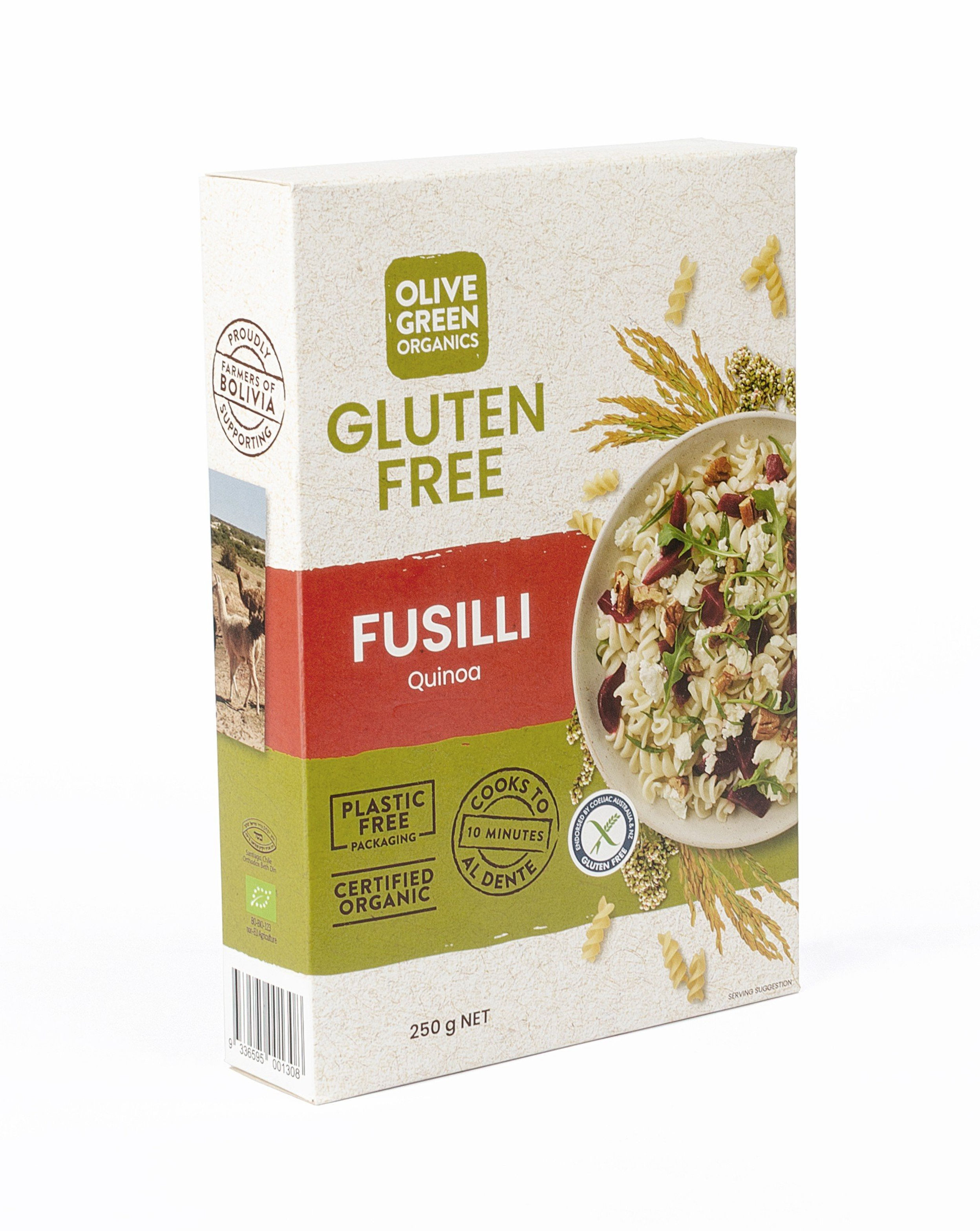 Pasta Quinoa Fusilli 250g