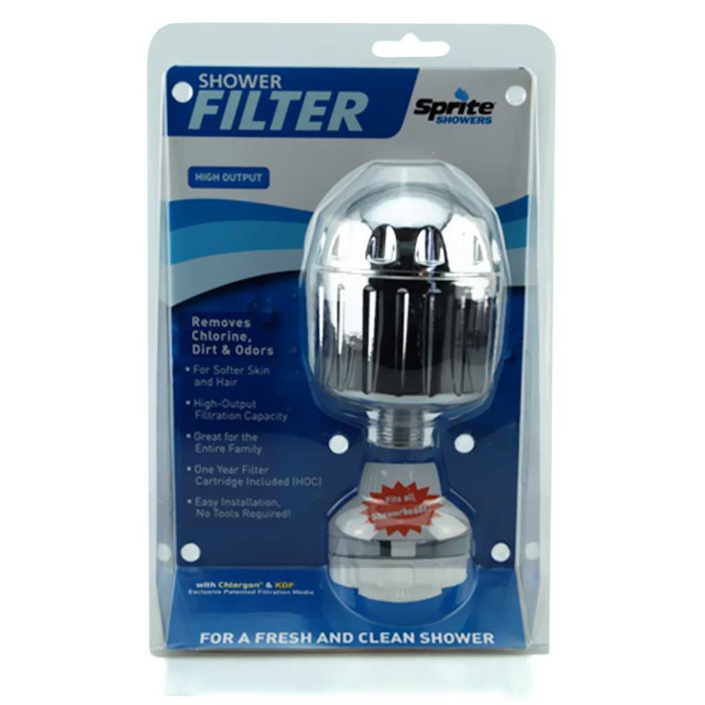 Shower Filter, Sprite, no rose, Chrome