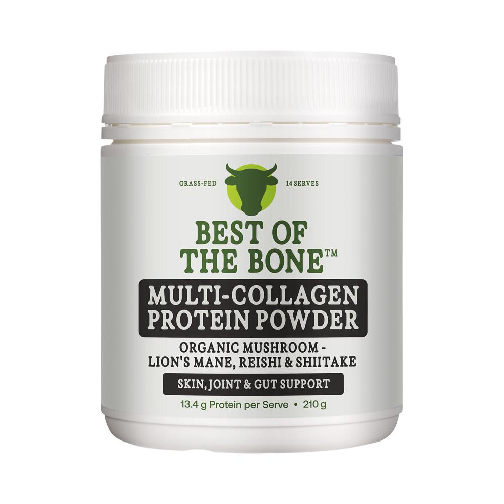 Best of the Bone Multi-Collagen Protein Powder Adaptogen-Stress Blend