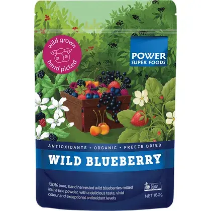 Thumbnail: Power Super Foods Organic Wild Blueberry 60g