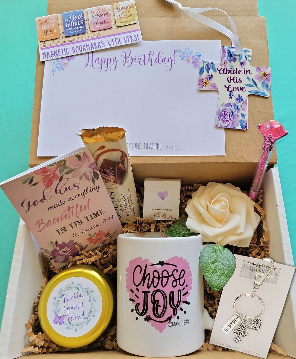 Faith Box Pinks