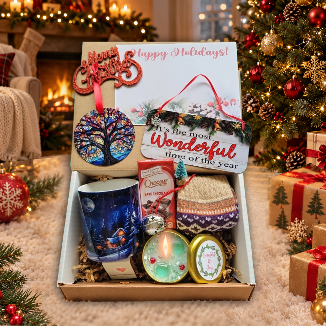 Christmas Moonlight Gift Box