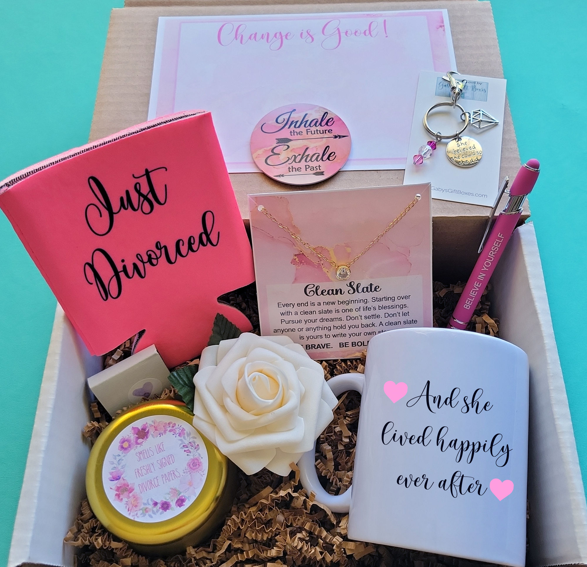 Just Divorced Gift Box with Coffee Mug