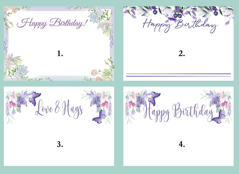 Thumbnail: Encouragement Lavender Gift Box