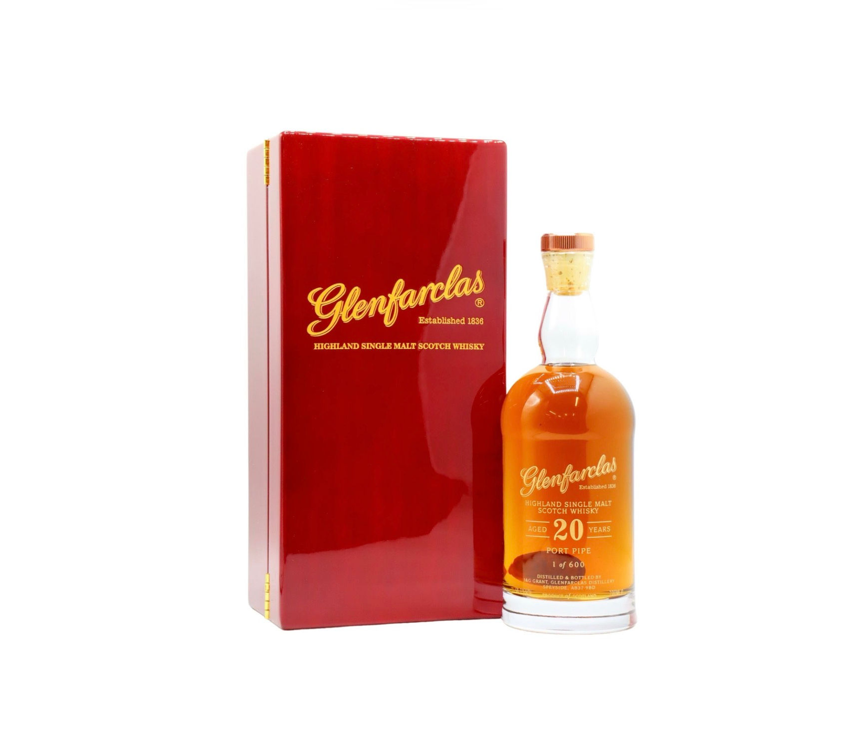 Glenfarclas Limited Release Port Pipe Highland Single Malt Scotch Whisky 20 Year