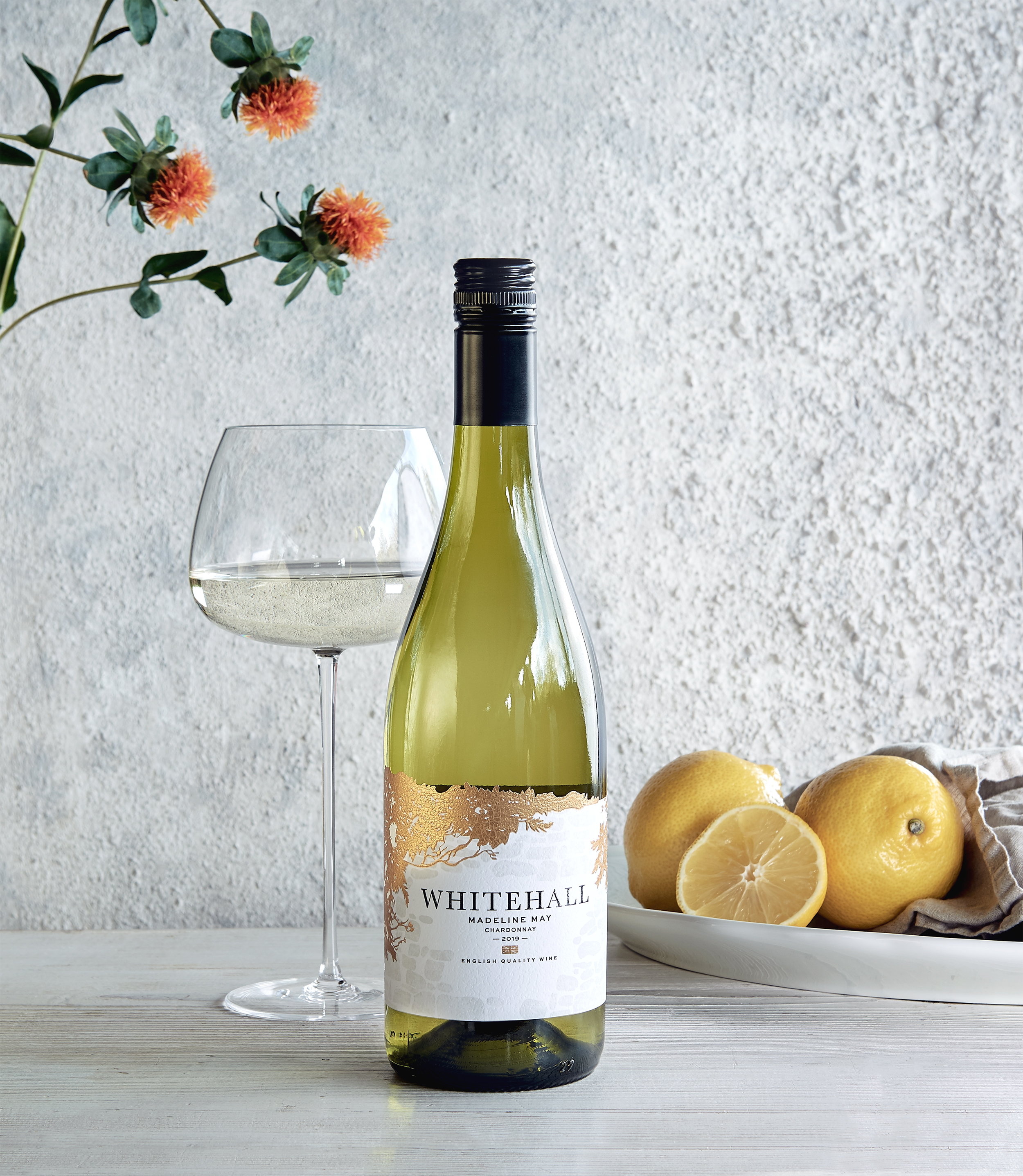 An Image Of Madeline May Chardonnay Bottle
