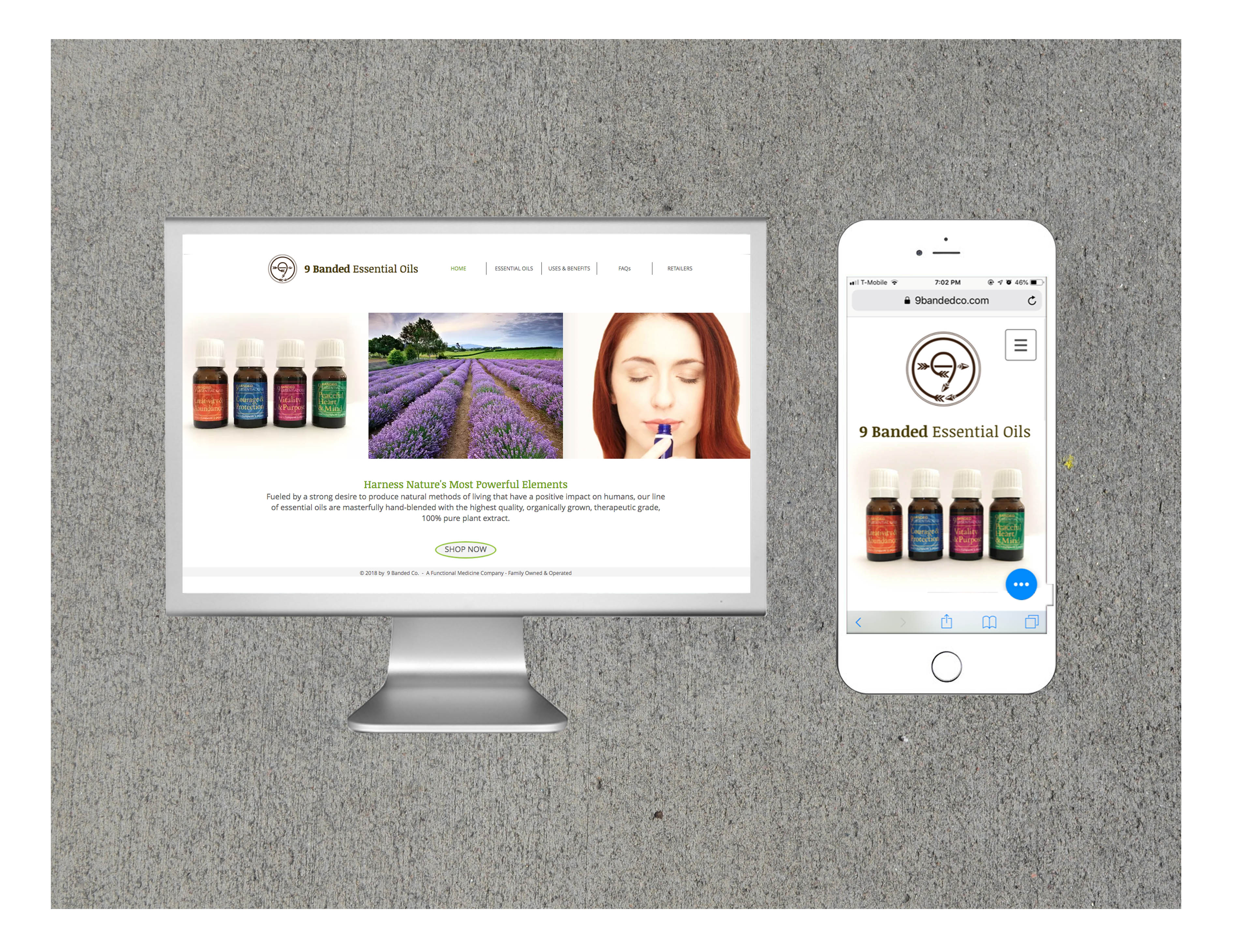 9 Banded Co Website