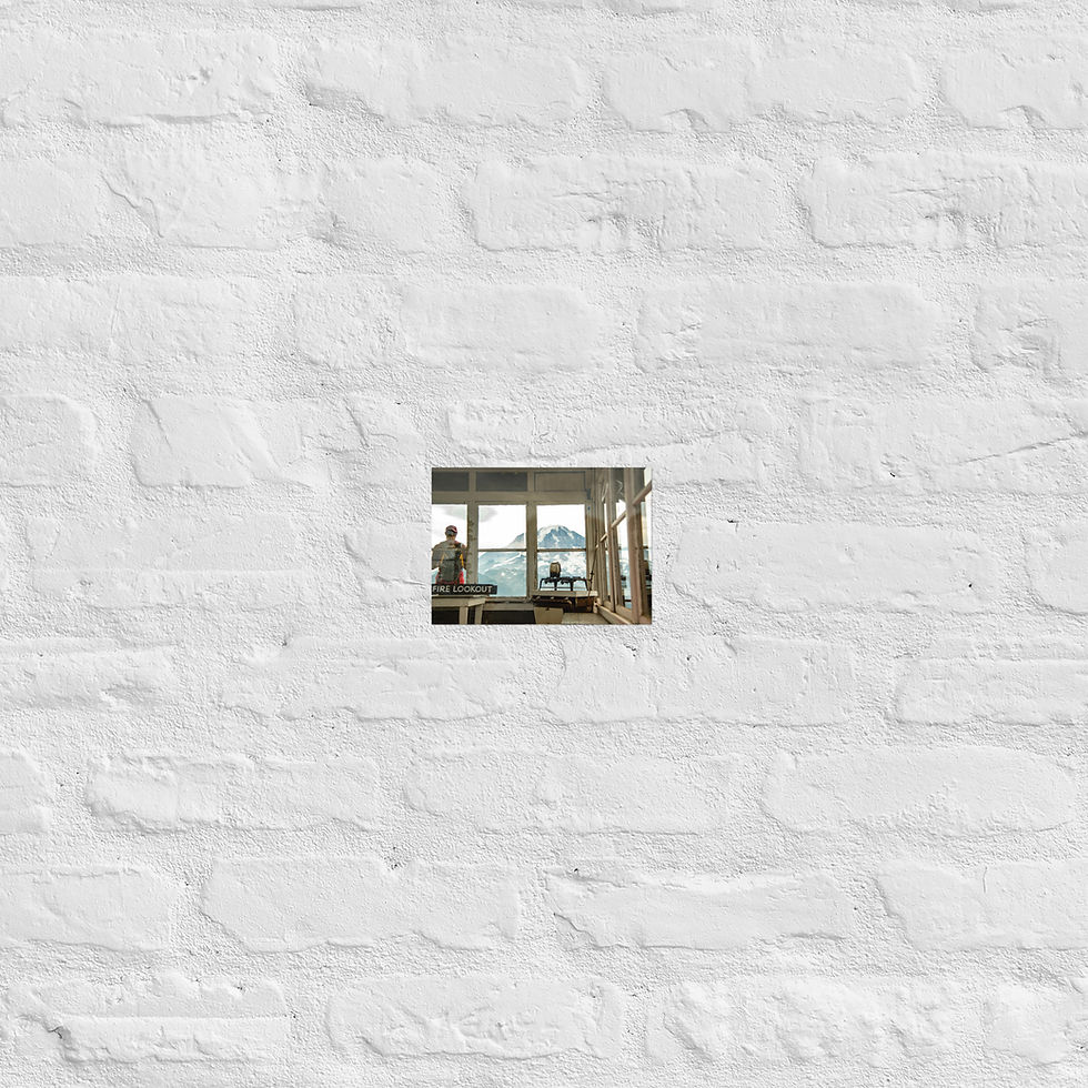 Thumbnail: Fire Lookout - Matte Poster