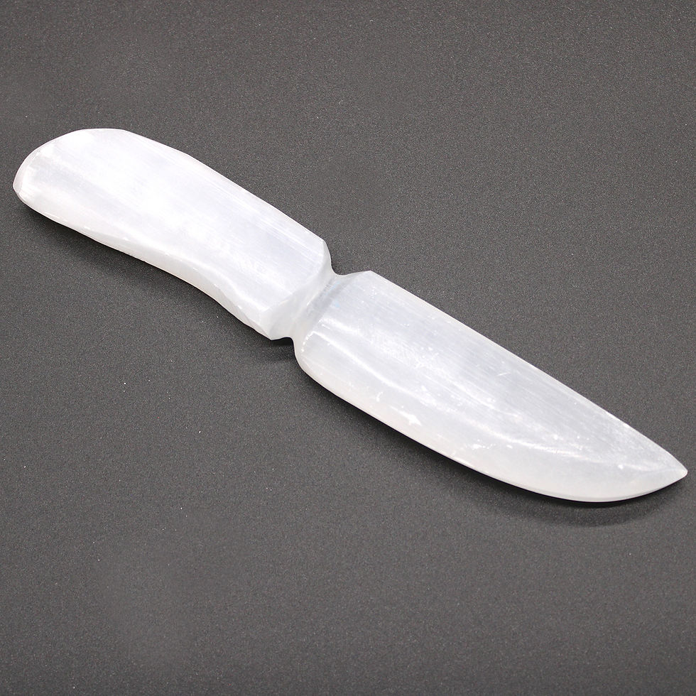 Thumbnail: Selenite ritual knife