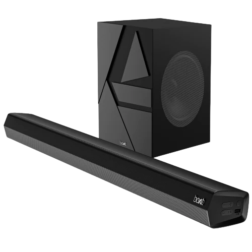 boAt Aavante Bar Quake | 200W RMS boAt Signature Sound, 2.1 Channel Soundbar 