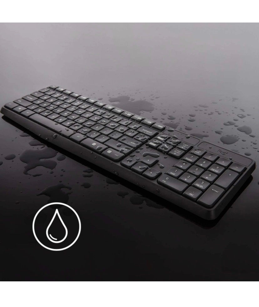Thumbnail: Logitech MK235 Wireless Keyboard and Mouse Combo